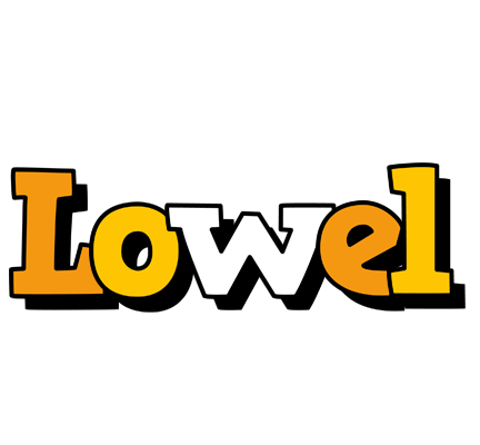 Lowel cartoon logo