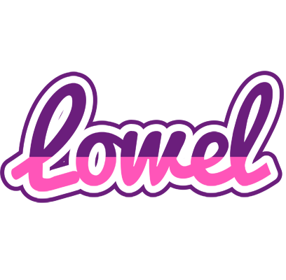 Lowel cheerful logo
