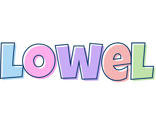 Lowel pastel logo