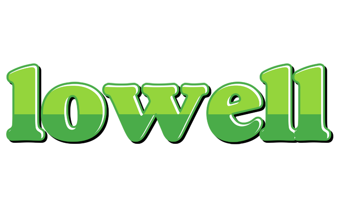Lowell apple logo