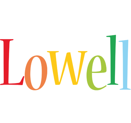 Lowell birthday logo
