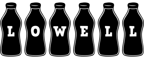 Lowell bottle logo