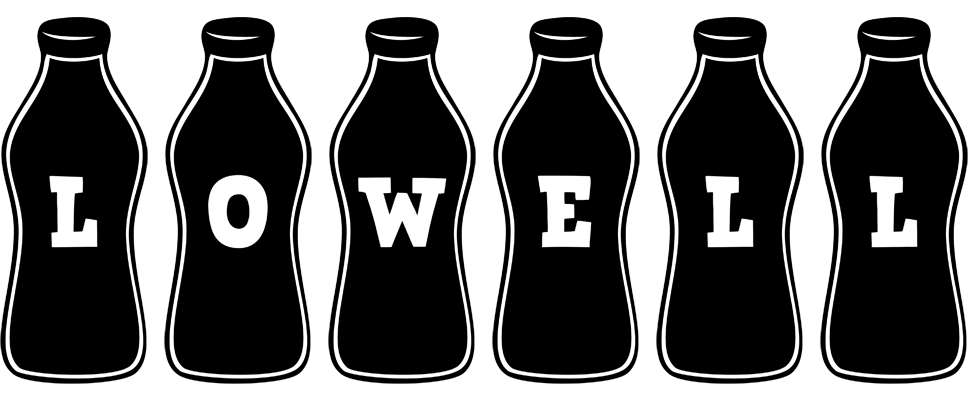 Lowell bottle logo
