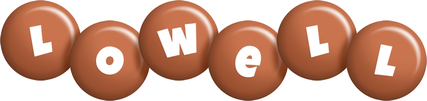 Lowell candy-brown logo