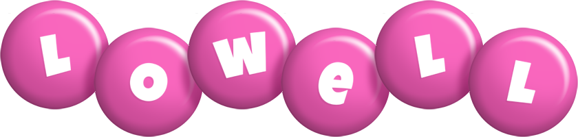 Lowell candy-pink logo