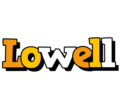 Lowell cartoon logo