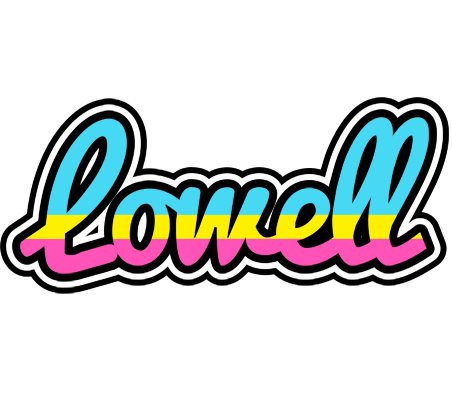 Lowell circus logo