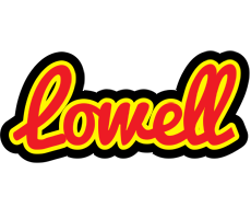 Lowell fireman logo