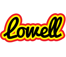 Lowell flaming logo