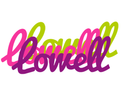 Lowell flowers logo