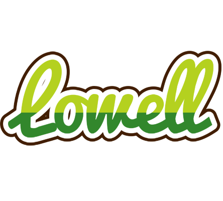 Lowell golfing logo