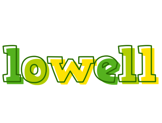 Lowell juice logo