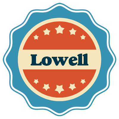 Lowell labels logo