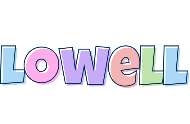 Lowell pastel logo