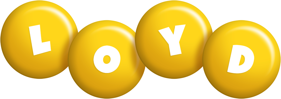 Loyd candy-yellow logo