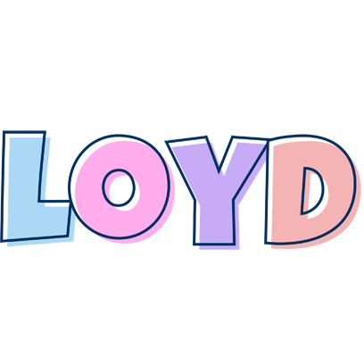 Loyd pastel logo