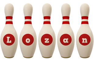 Lozan bowling-pin logo