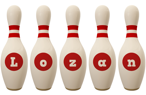 Lozan bowling-pin logo