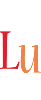 Lu birthday logo