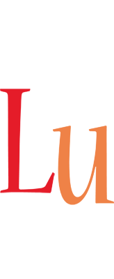 Lu birthday logo