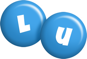 Lu candy-blue logo