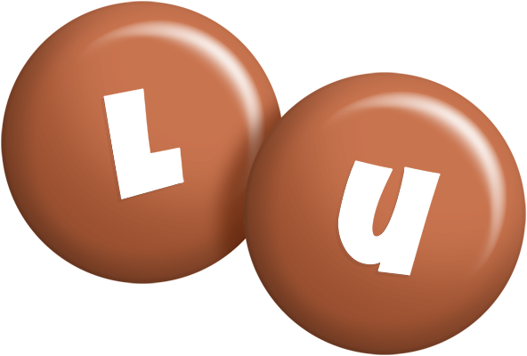 Lu candy-brown logo
