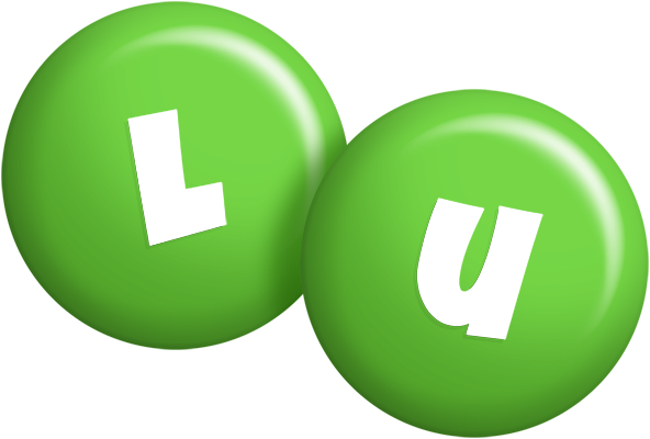 Lu candy-green logo