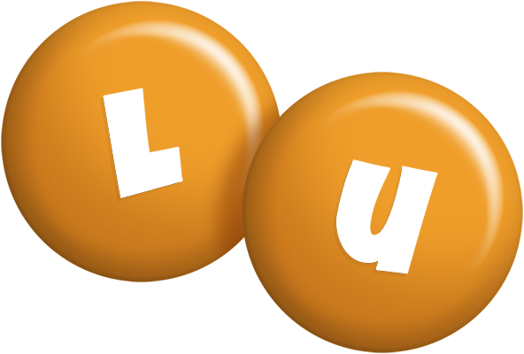Lu candy-orange logo