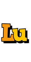 Lu cartoon logo