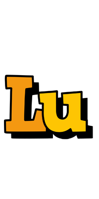 Lu cartoon logo