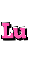 Lu girlish logo