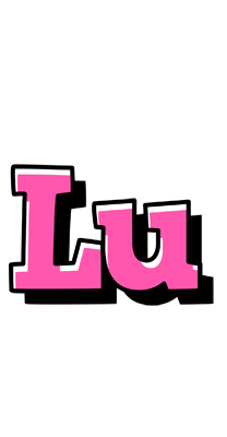 Lu girlish logo