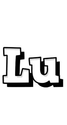 Lu snowing logo