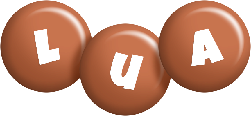 Lua candy-brown logo