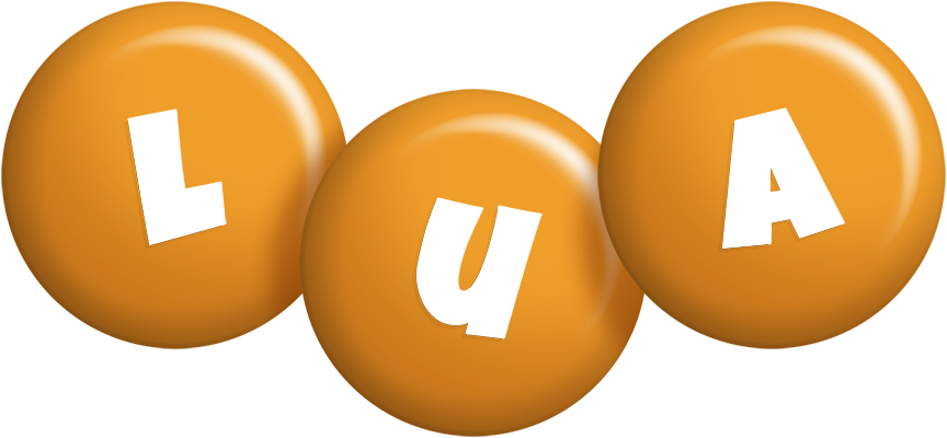 Lua candy-orange logo