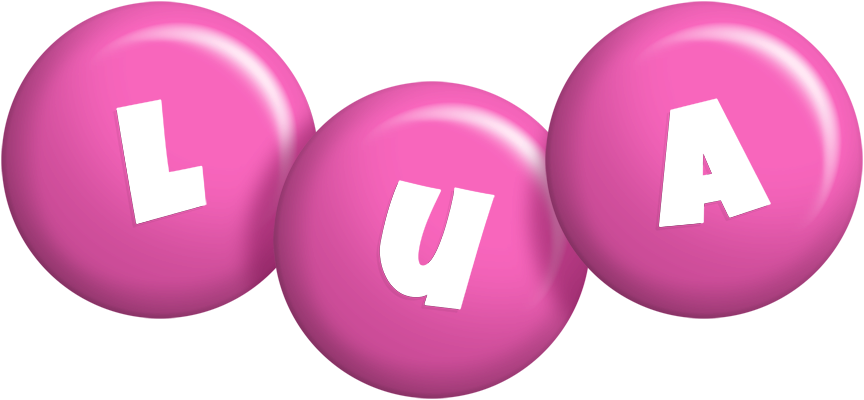 Lua candy-pink logo