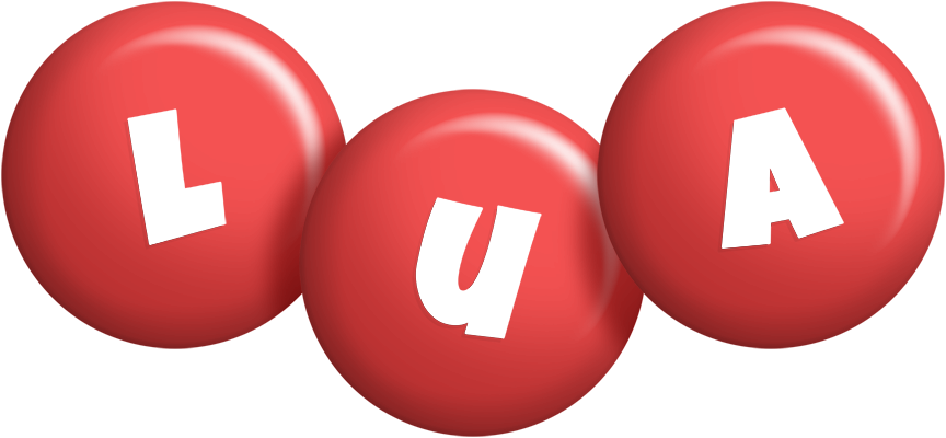 Lua candy-red logo