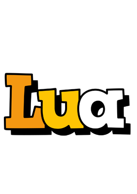 Lua cartoon logo