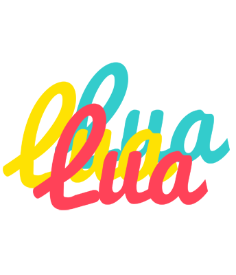 Lua disco logo