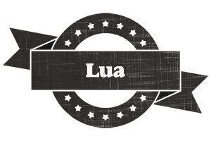 Lua grunge logo