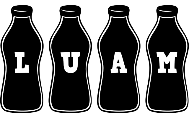 Luam bottle logo