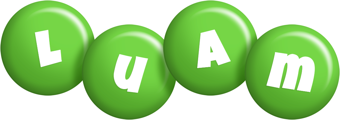 Luam candy-green logo