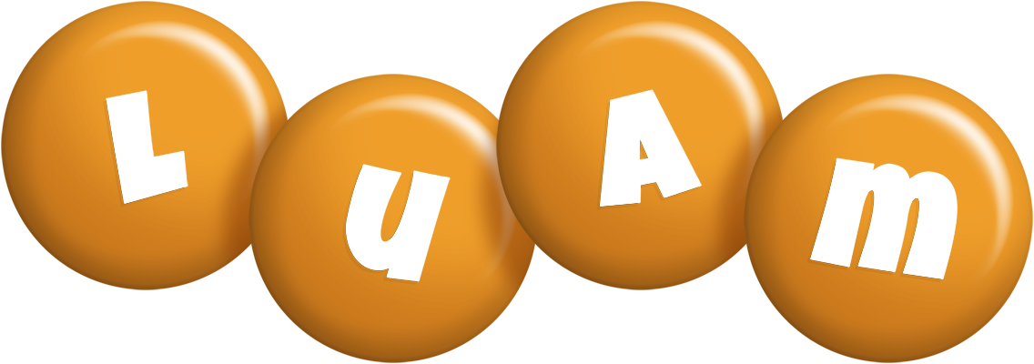 Luam candy-orange logo