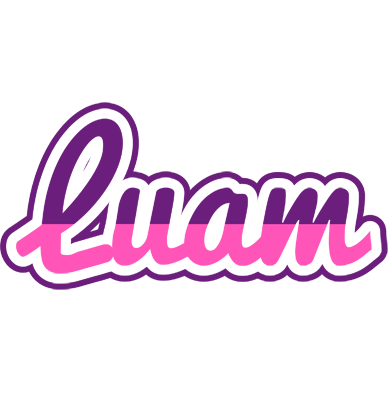 Luam cheerful logo