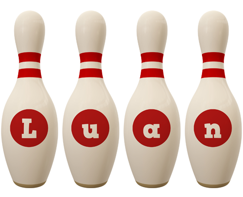 Luan bowling-pin logo