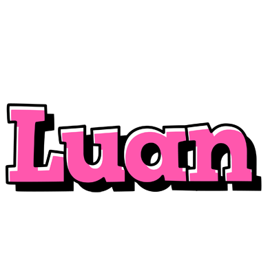 Luan girlish logo