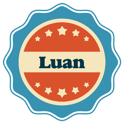 Luan labels logo