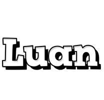 Luan snowing logo