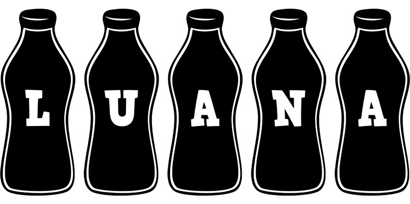 Luana bottle logo