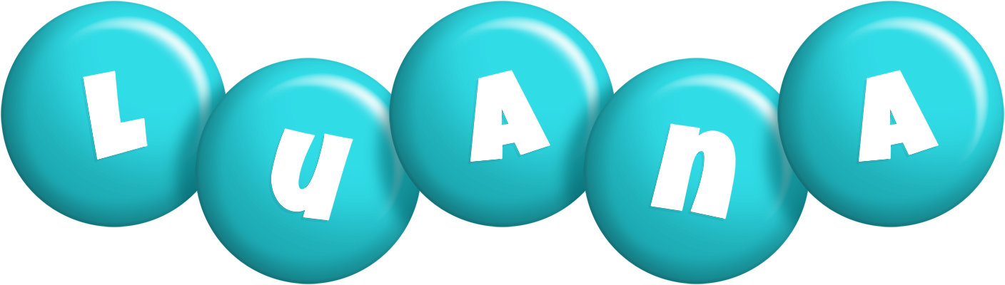Luana candy-azur logo